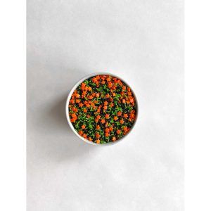 Grana Halloween Mix Naranja-Verde-Negro «Decormagic» x1 kg