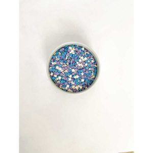 Grana Estrella Frozen (Blanco-Celeste-Lila) «Decormagic» x50g