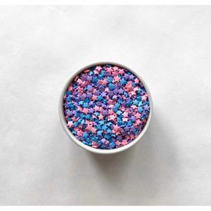 Grana Estrella Princess(Rosa-Celeste-Lila) «Decormagic» x1kg