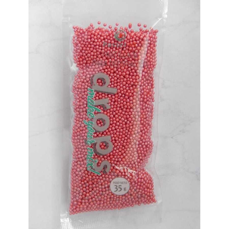 Drops Mini Perlas Fucsia "Pastelar" x35gr