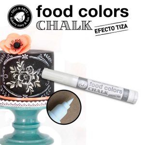 Marcador Comestible Blanco Chalk «Food Colors»