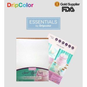Sweet Wafer Paper Blancas Pack x 4 hojas comestibles