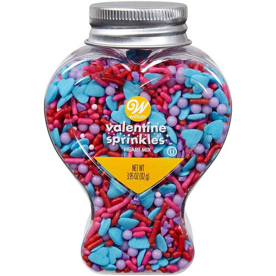 Sprinkles Rosay Azul San Valentin "Wilton"112 g - Imagen 2