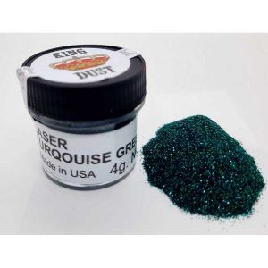 Glitter Laser Turquoise Green «King Dust» 4g