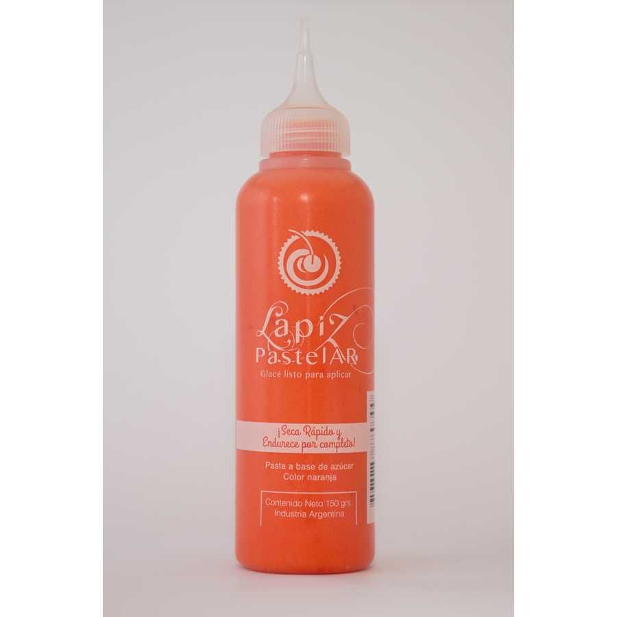 Lapiz Glasé Naranja "Pastelar" 130g