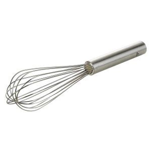 Batidor Profesional Acero Inoxidable Varilla Gruesa 40 cm – 8 x 2.2mm «Whiskspro»