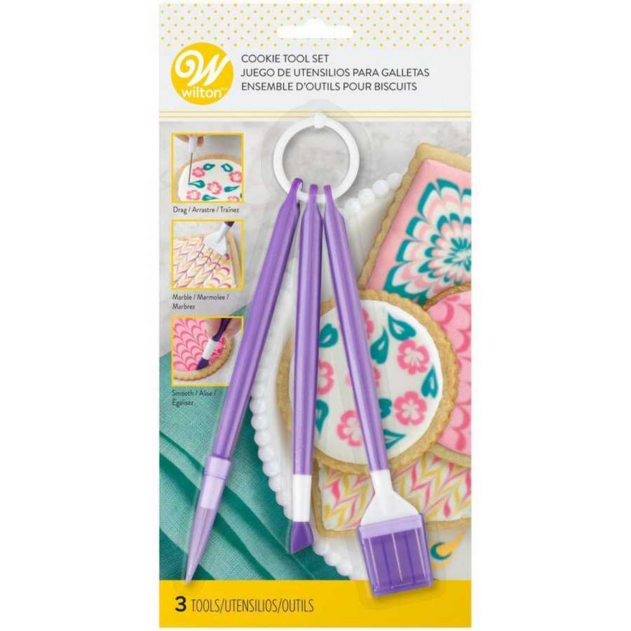 Herramientas para Galletitas set x 3unid "Wilton"