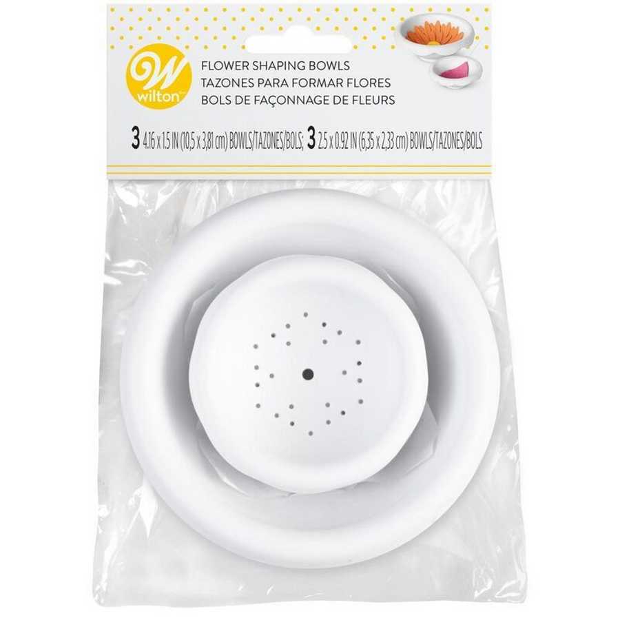 Tazones para flores set x 6 (grandes/chicos) "Wilton" - Imagen 3