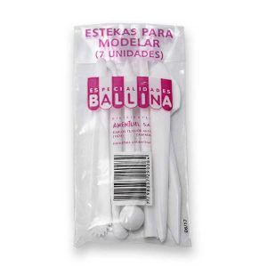 Estecas para modelar «Ballina» x 7 u