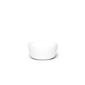 Bowl Plástico Blanco «Bipo» 12x6cm – Apto microondas