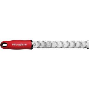 Rallador Zester Premium Series con mango rojo «Microplane»