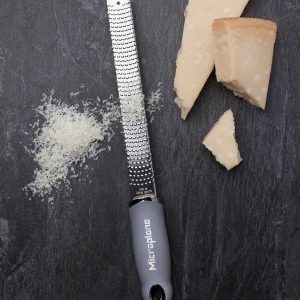 Rallador Zester Premium Series con mango gris «Microplane»