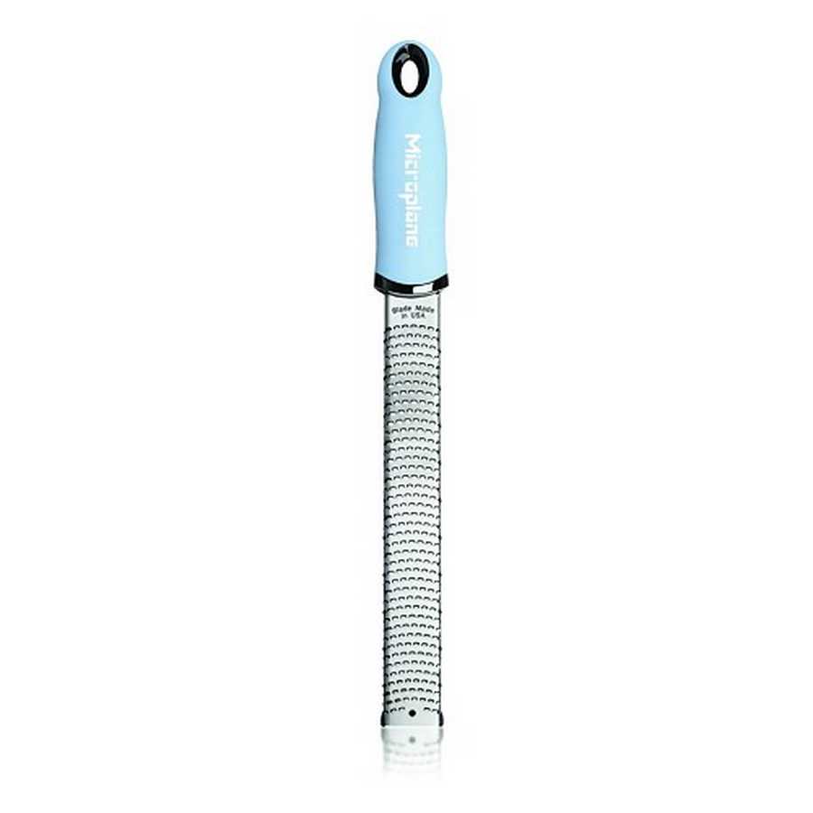 Rallador Zester Premium Series con mango Celeste "Microplane"
