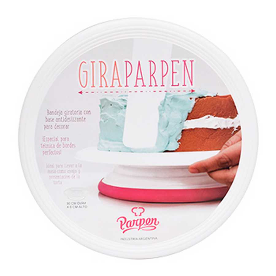 Base giratoria para decorar Blanco GiraParpen "Parpen" - Imagen 2