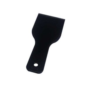 Espatula plástica para chocolate chica negra