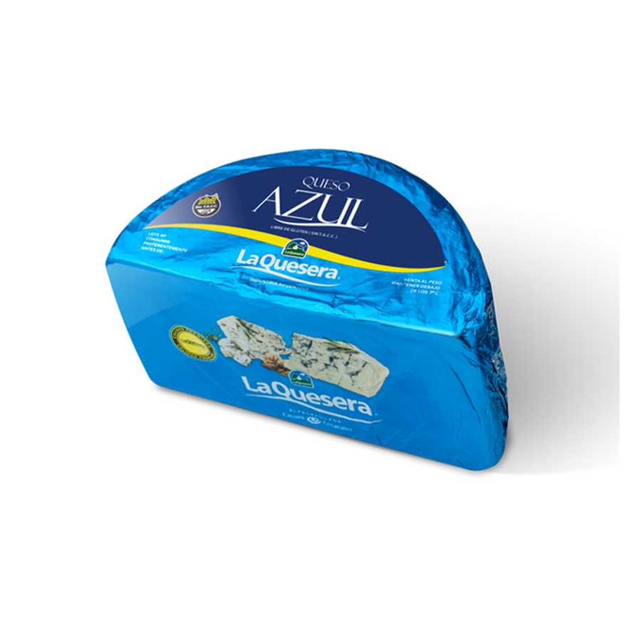 Queso Azul La Quesera en Mitades (peso aprox pieza: 1,2 kg)