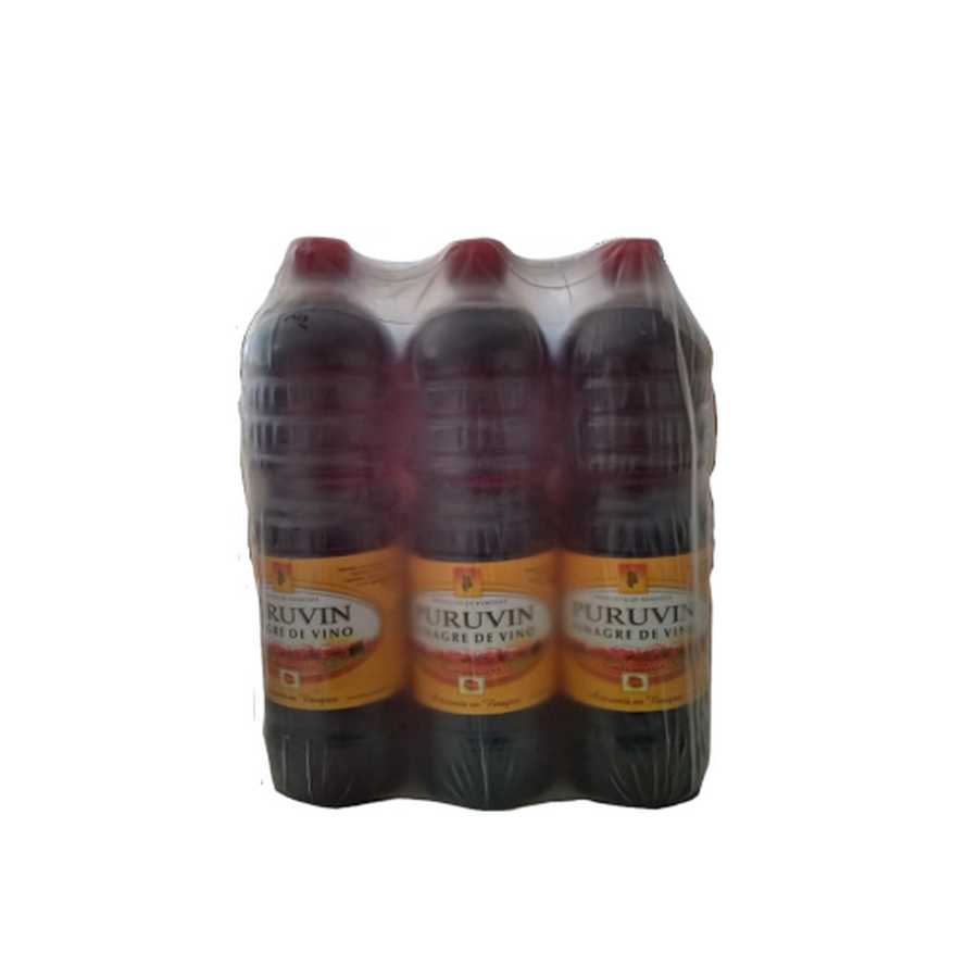 Vinagre Vino Puruvin 6 x 1lt