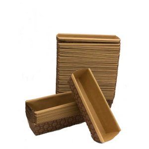 Molde budín descartable x 280g x 100 unidades