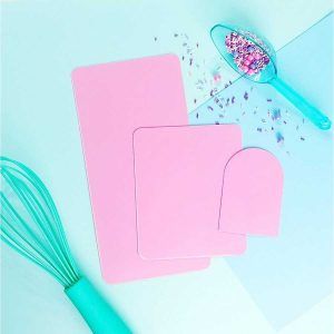 Fratacho Flexible para Alisado Kit x3 – Rosa «Ruphas»