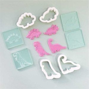 Kit Mini sellos + Kit Mini cortantes Dino Bebe S185 «Ruphas»