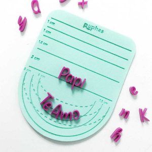 PAD Antideslizante Para Alinear Letras «Ruphas»