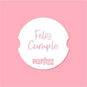 Sello MacPrint F109 Feliz Cumple 2 «Ruphas»