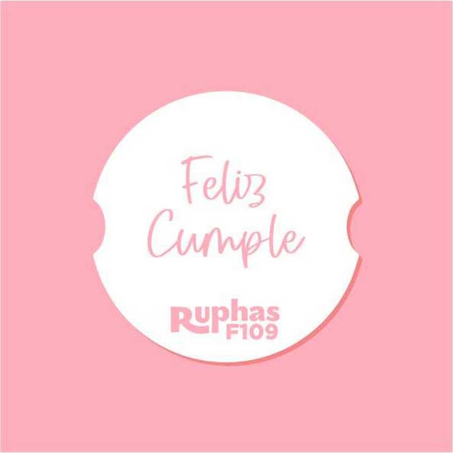 Sello MacPrint F109 Feliz Cumple 2 "Ruphas"