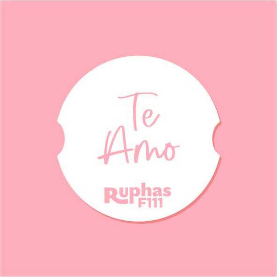 Sello MacPrint F111 Te Amo "Ruphas"