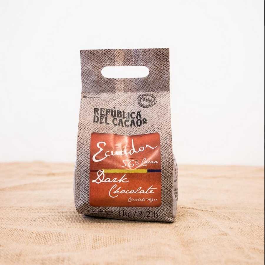Cobertura Ecuador Dark Fluido 56% República del Cacao x 1 kg