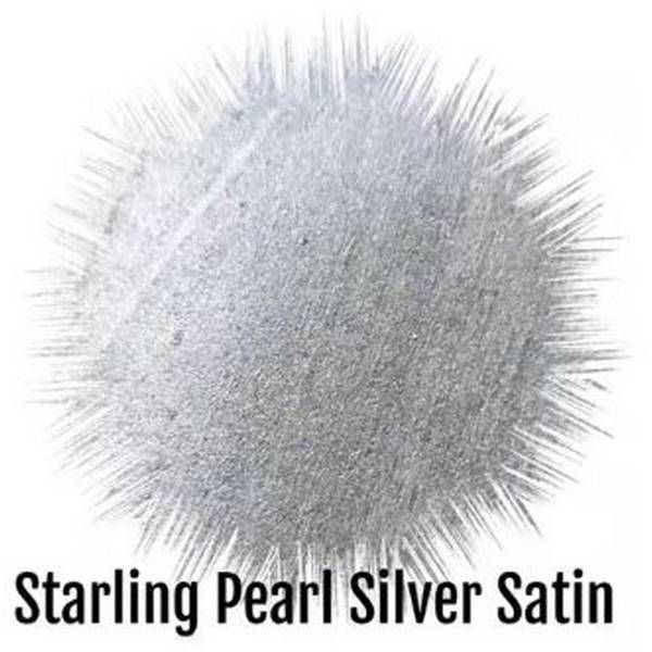 Colorante en Polvo Sterling Pearl Silver Satin "King Dust" 4g