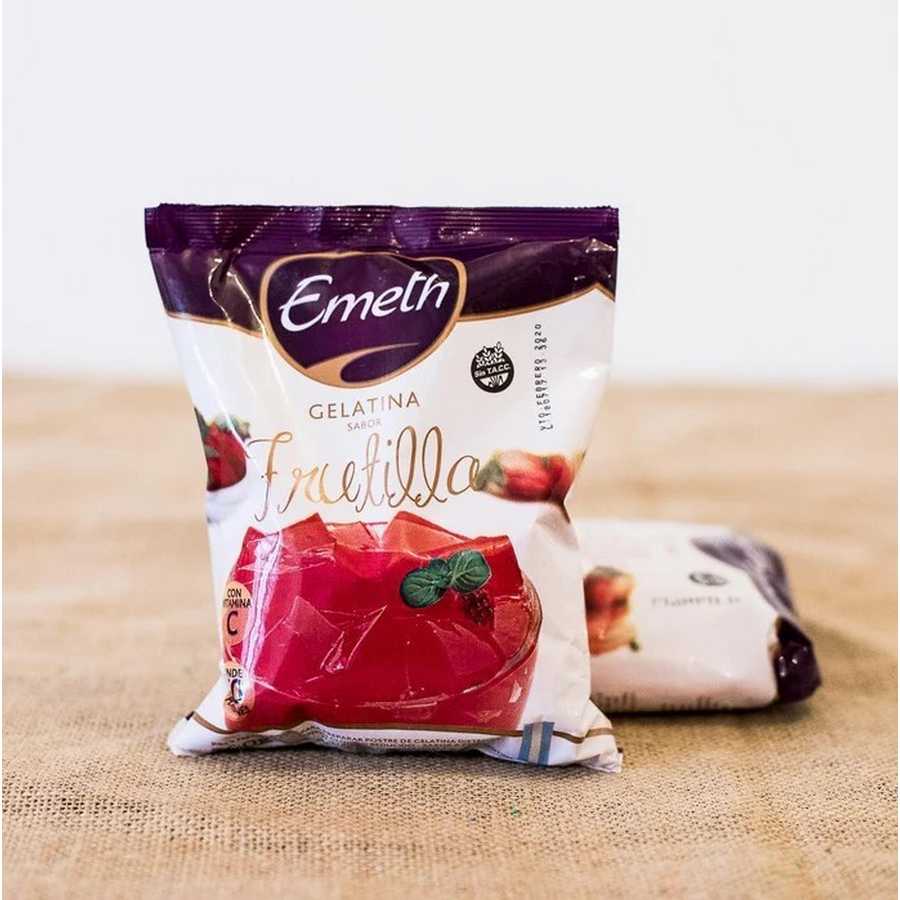 Gelatina de Frutilla Emeth x 500gr