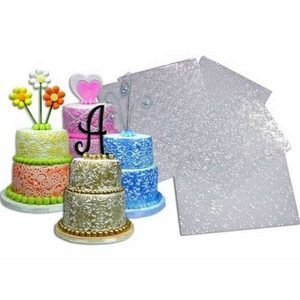 Laminas Texturadas Floral x 7 «Parpen»