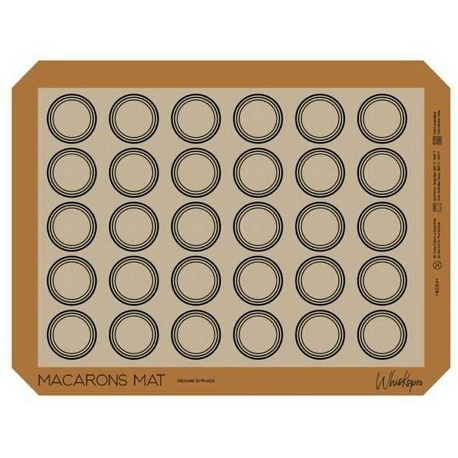 Lamina de silicona para Macarons "Whiskspro" 40x30cm