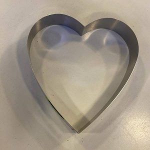 Cintura corazon Acero Inoxidable «MDA» 18x6cm