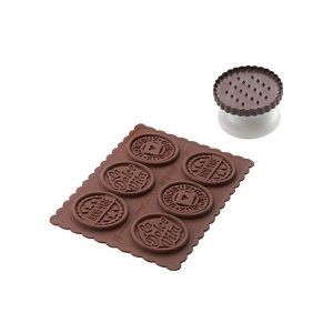 Molde Silicona CKC05 Cookie Dolce Vita Slim «Silikomart»