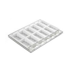 Molde Silicona Gel 02 Choco Stick 92 x 48 H 24 mm «Silikomart»