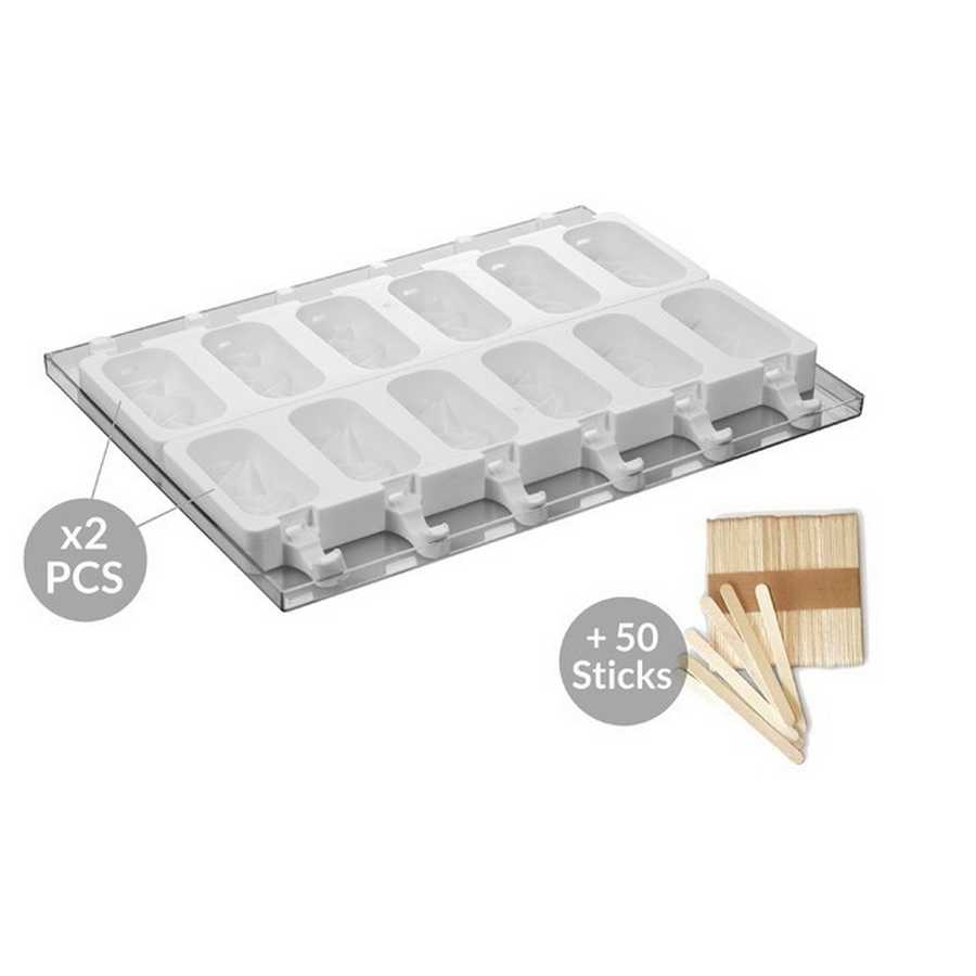 Molde Silicona Gel 11 Shock 92 x 47 H 25 mm "Silikomart"