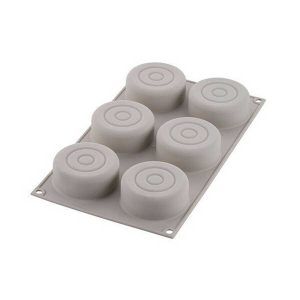 Molde Silicona Mini Color N°6 ø 73 H 30 mm «Silikomart»