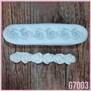 Molde Silicona Rosas Rococco G7003 «Arte Nery»