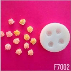 Molde Silicona Rosa Rococo Mini X 4 F7002 «Arte Nery»