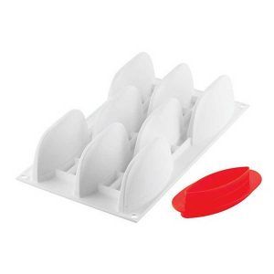 Molde Silicona Vela 100 N°8 115 x 35 H 57 mm + Cutter «Silikomart»