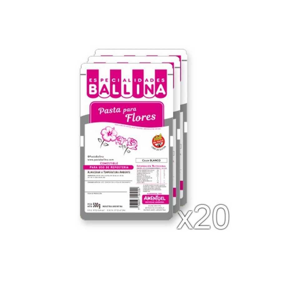 Pasta para Flores caja 20 x 500 g "Ballina"