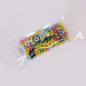 Drops Mix Metal Rods Fucsia Azul Oro «Pastelar» x 30gr