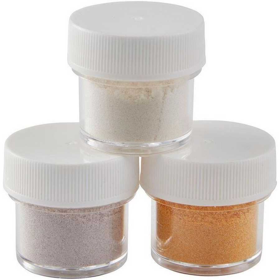 Set Shimmer Dust Comestible - Metal Perla - Dorado - Plata - Imagen 2