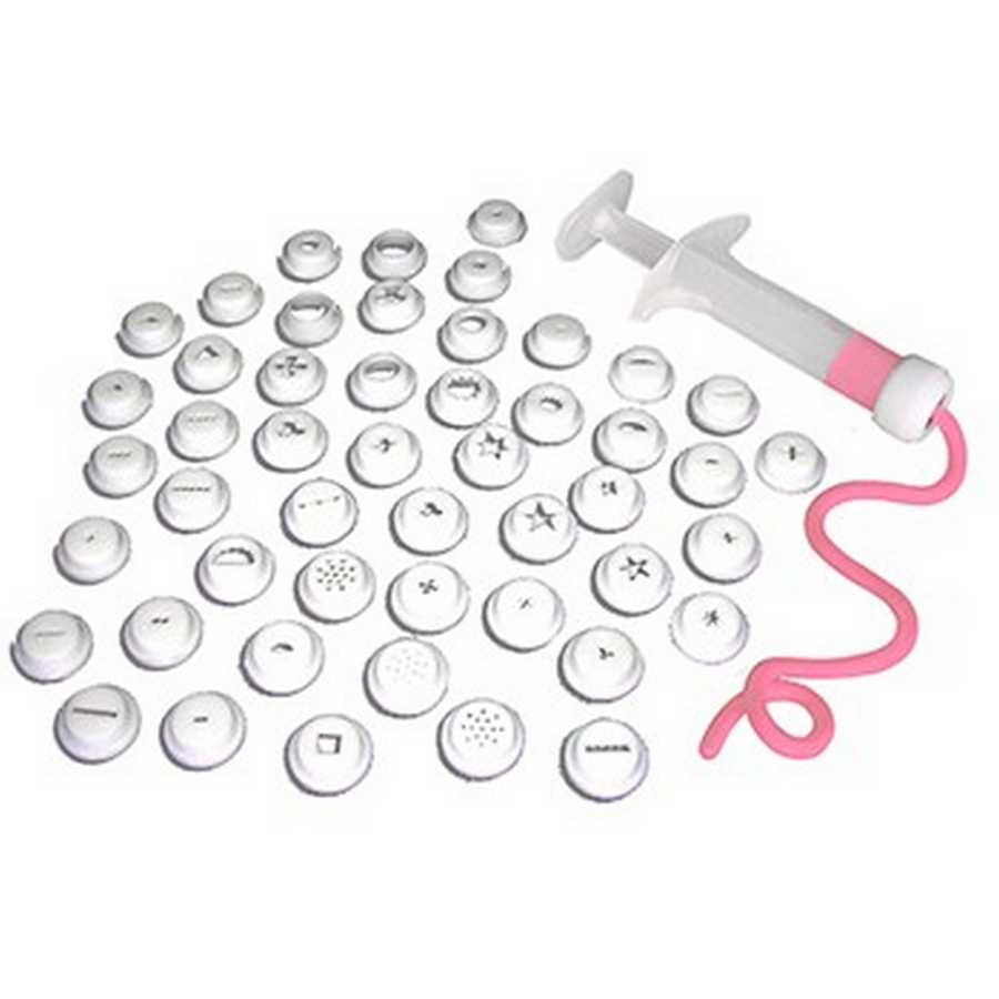 Eyector Plastico con 49 Discos Plasticos Intercambiables "Parpen"