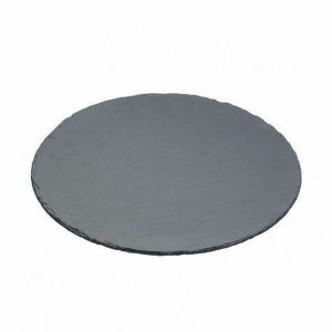 Plato Giratorio Laja Negra 30 x 1,5 cm «Nonfork»
