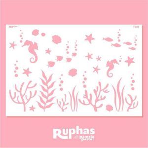 Stencil T011 Vida Marina «Ruphas»