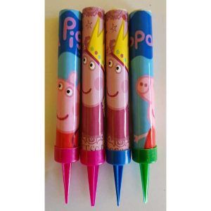 Bengala Peppa Pig x 4 un «Gandalf» 12 cm