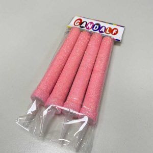 Bengala Gibreada Rosa Pastel x 4 un «Gandalf» 12 cm
