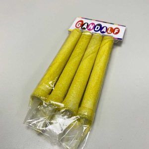 Bengala Gibreada Amarillo x 4 un «Gandalf» 12 cm